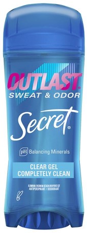Outlast Clear Gel Antiperspirant Deodorant for Women, Completely Clean
